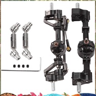 2Pcs Front and Rear Portal Axle with Metal Drive Shaft for  C14 C24 C24-1 C34 C44 B14 B24 1/16 RC Ca