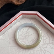 玲靛翡翠【天朗草青】細圓條翡翠手鐲