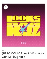 (仲有2本❗️)IVE < Looks Can Kill > 美版親簽