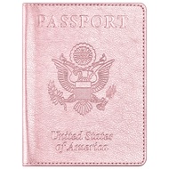 Passport and Vaccine Card Holder Combo, Passport Cover with Vaccine Card Slot, Wallet, Passport Case