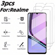 3pcs For:Realme Mobile Phone Screen Protector,For:Realme 14x,Realme 13+,Realme 12 5G,Realme 12x,Real