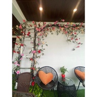 Artificial flower vines, ancient forest vines - HIGH QUALITY FRENCH ROSE ROPE 1m7