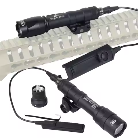 Tactical SureFire M600 M600B M600C Airsoft Weapon Flashlight Hunting Scout Torch Rifle AR15 Gun LED 