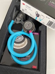 3M™ - Littmann 經典III型醫用聽診器 5872 Smoke Chestpiece, Turquoise Tube, Pink Stem 平行進口