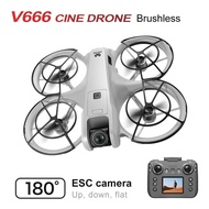 New V666 Drone 8K Professional Camera RC Screen WIFI FPV Dron Obstacle Avoidance Brushless Motor Alt