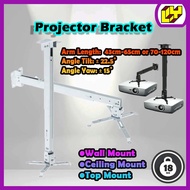 Projector Ceiling Mount Wall Mount Projector Bracket Adjustable Projector Mounting Projector Holder