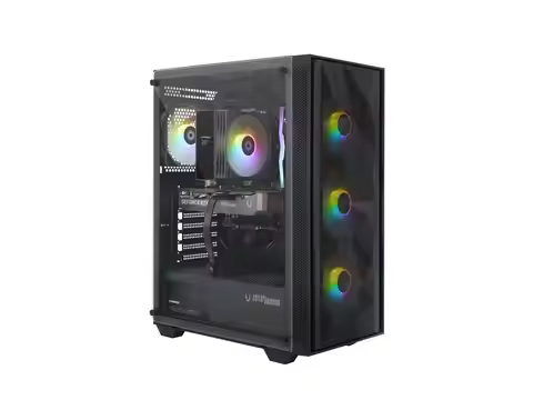 Zotac GAMING MEK AI-Enhanced Gaming PC Desktop Computer - NVIDIA GeForce RTX 5060, AMD Ryzen 5 5500 