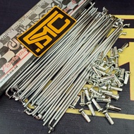 Spokes Spokes/ Spokes & Nipples Chrome Wilwood 9x196 Steel 45