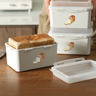 日本 霜山 麵包/吐司專用PP密封保鮮盒(可冷凍冷藏)-3L