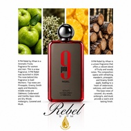 9 PM Rebel 100ML BY AFNAN