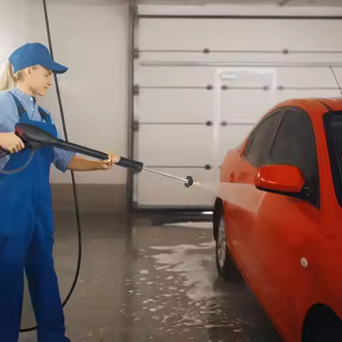 3000PSI Power High Pressure Washer Spray Gun Car Washing Kit Washer Gun + Spray Wand+ Lance Nozzle+ 