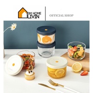 SM HOME-ROUND JAR GLASS CONTAINER FOOD CONTAINER