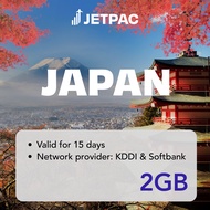 esim Japan [KDDI/Softbank] 2GB - 15 Days