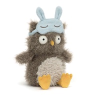 🦉熱賣現貨🦉 英國直送 Jellycat Audrey Hootsoftly  眼罩 貓頭鷹 毛公仔 禮物 生日禮物 原裝防塵袋 dustbag