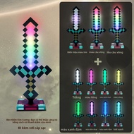 JIFANPAUL | Đồ Chơi Kiếm Phát Sáng 7 Màu Kiếm Kim Cương