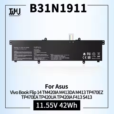 B31N1911 C31N1911 for Asus VivoBook Flip 14 TM420IA M413DA M413 TP470EZ TP470EA TP420UA TP420IA 0B20