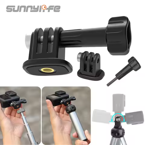 Sunnylife Adapter Mount for DJI OSMO Nano/360/Action 5 Pro/4/3/Pocket 3/Insta360 Ace Pro 2/X5/X4/X3/