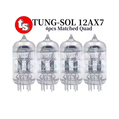 TUNG-SOL 12AX7 12AU7W EL84 Vacuum Electron Tube ECC83 12AU7 ECC82 6BQ5 6P14 Tubes HIFI Audio Valve A