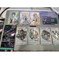 Limited Edition BANAPASSPORT Aime card THE IDOLM@STER Gundam Nijisanji Focus on