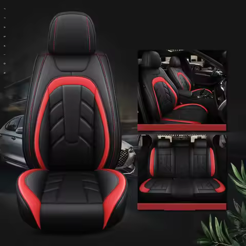 Universal Leather Car Seat Cover For BMW E90 E39 F11 F10 X3 E83 F25 Serie1 E87 Hyundai i10 i40 I20 A