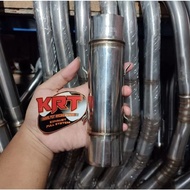 Slip on 50mm to 50mm Length 20cm Extend Racing Exhaust Adapter Connector Vixion Cbr R15 Gsx Ninja 25