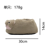 【Zdandan】ตุ๊กตา Moo deng plush ฮิปโป้เด้ง หมูเด้ง ของเล่นตุ๊กตา ของขวัญ The Pygmy hippo 40cm