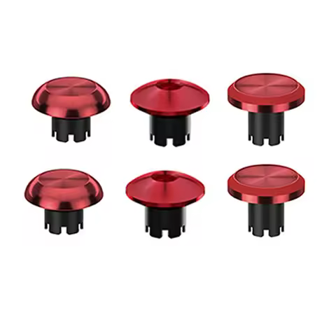 HFES Replacement Joysticks Cap For PS5 Edge Dualsense Controller Interchangeable Joysticks Red