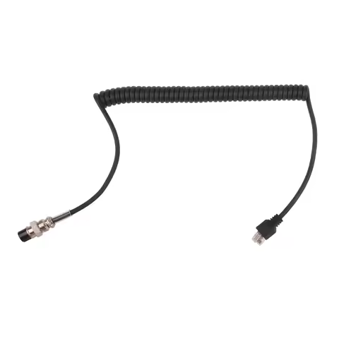 8 Pin to RJ45 Mic Cable Microphone Cord for Yaesu FT-847 FT840 FT-1000 Radios