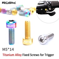 RISK Titanium Nut M5X14 For SHIFTER Bicycle