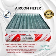 AIRCON FILTER VIOS ALL YEAR MODEL YARIS RAV4 AIRCON FILTER RAIZE AIRCON FILTER