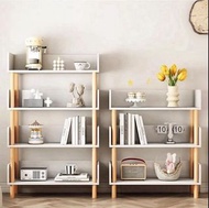 （包送貨）全新簡約多層木書架 置物架 雜物架 組合架雜物櫃 展示架 書櫃 白色 桃木色 多尺寸 Book self,bookcase, display self ,book cabinet (Free