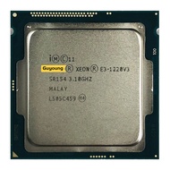 Xeon 1220v3 E3 V3 E3-1220 E3 1220 V3 3.1 GHz ใช้ Quad-Core Quad-Thread เครื่องประมวลผลซีพียู80W LGA 1150