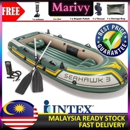 SEAHAWK INTEX 68380 3 Persons Kayak Fishing Inflatable Boat