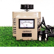 [READY STOCK]POWER BRIGHT VOLTAGE VARIABLE REGULATING TRANSFORMER  VARIAC TDGC2- 0.5KVA 2AMP