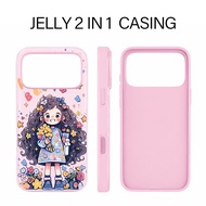 Girl [Monile Case] Cute 2 In 1 Case Vivo Y500 Z11 T5 Z11X Y31d Y11d A31D Pro V70 Fe Y05 Z10R Y21D Y4