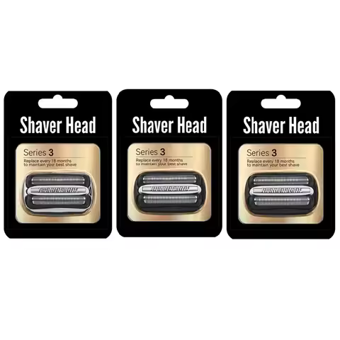 32S Series 3 Replacement Head for Braun S3 Shaver3000s,310s,3040s,3050cc,3010s,3070cc,3080s,3090s,35