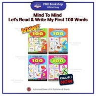 【PME Bookshop】 Mind to Mind: Let's Read & Write My First 100 Words (3, 4, 5 & 6 Letter Words)