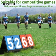 KTVEIH Digital Scoreboard, Multipurpose Multiple Sports Table Scoreboard, Score Keeper Portable Outd