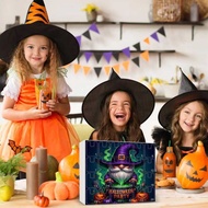 Countdown Cute 2D Gnome Acrylic Advent Halloween Calendar Toy Figures Holiday Planner Decor 24 Days 