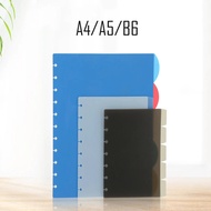 A4A5B6B5 Divider Page Index Page Category Page Index Loose-leaf Book Sub-page Divider Hand Account D