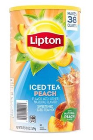 英國🇺🇸直送 Lipton Peach Iced Tea 即沖桃茶 2.5kg
