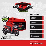 BATERI MOTOR | YTX7A-BS | MF | GGR X BATERIKU | MOTORCYCLE BATTERY