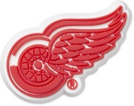 Jibbitz NHL Hockey Team Shoe Singles, Sports Charms for Men and Women, Detroit Red Wings, One Size