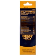 Enervon Activ (5s) Multivitamins + Ginseng + Royal Jelly | Vitamins for Adults