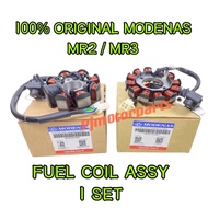 MODENAS MR2 MR3 ( 100% ORIGINAL MODENAS ) Fuel Coil Starter Coil Koil Magnet Coil Lighting Coil Api 