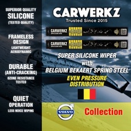 Carwerkz Super Silicone Wiper - Volvo (S60 XC40 XC60 XC90 AU