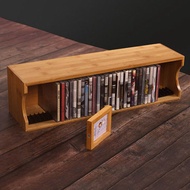 Solid wood CD storage rack PS4 game disc rack, desktop CD rack Solid wood Blu-ray disc game disc rac