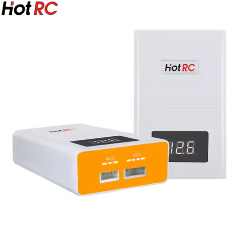 HotRC A400 Digital 3S 11.1V 4S 14.8V LiPo Battery AC Adapter Balance Charger With LED Screen For Fly