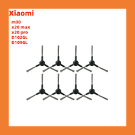 อุปกรณ์เสริมแปรงด้านข้างหุ่นยนต์เข้ากันได้กับเครื่องดูดฝุ่น Xiaomi m30 x20 max x20 pro D102GL D109GL