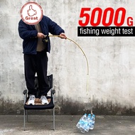 SG@>Joran Batang Pancing AKAKUMA 1 Set Fishing Rod and Reel Combos Saltwater 1.8M Glass Fiber Telesc